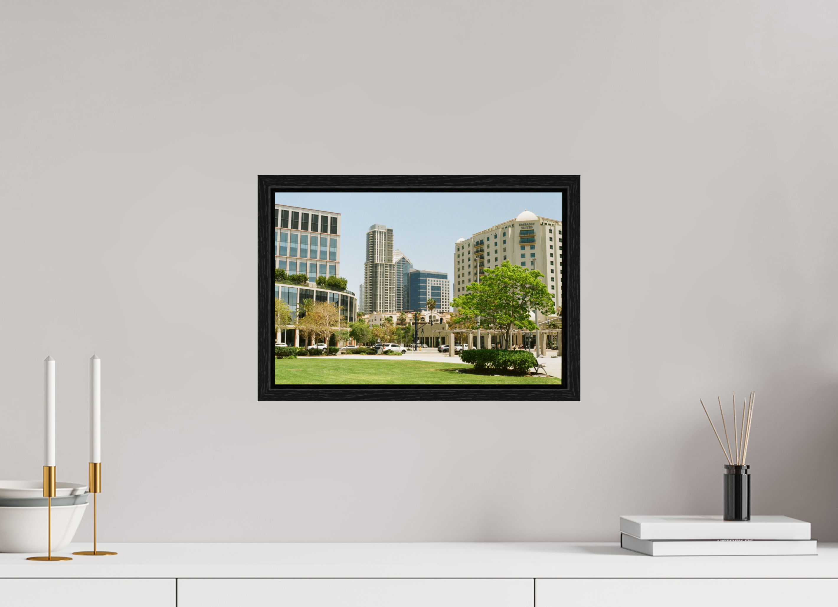 15 x 10″, Floater Frame The Calm in the Storm