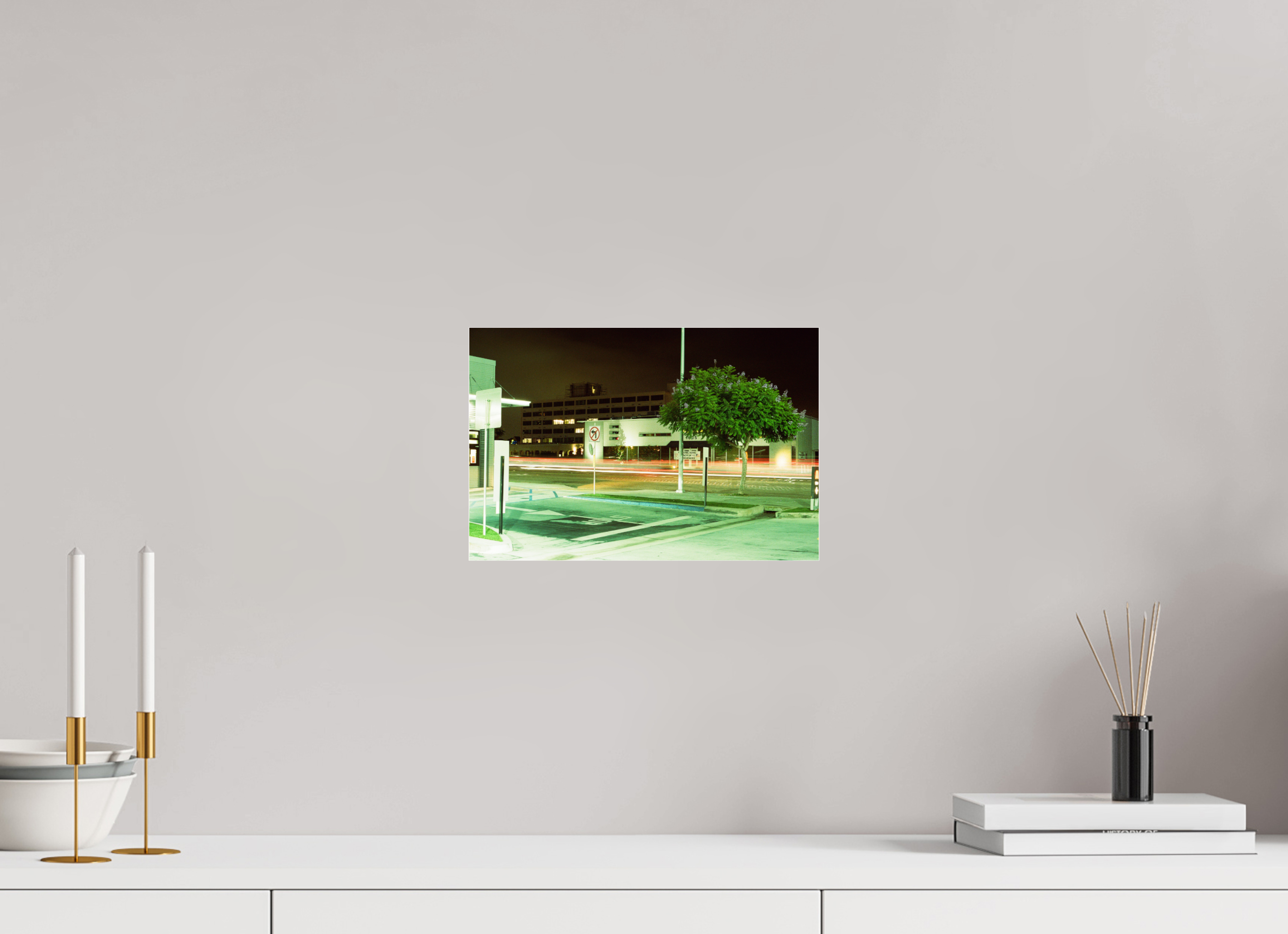12 x 8″, Photo Print Under Acrylic Glass Night Ride