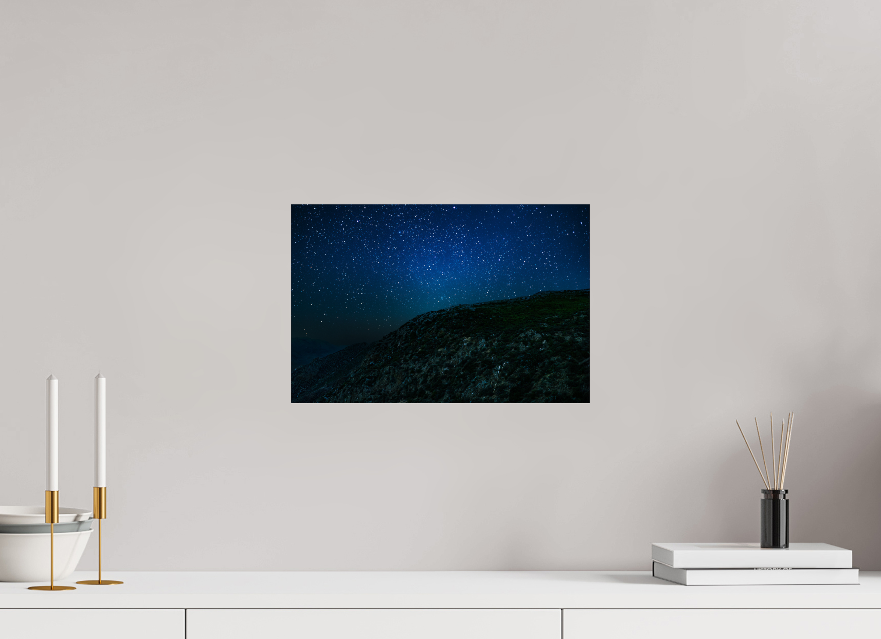 15 x 10″, Photo Print Under Acrylic Glass Mount Laguna Night Scape