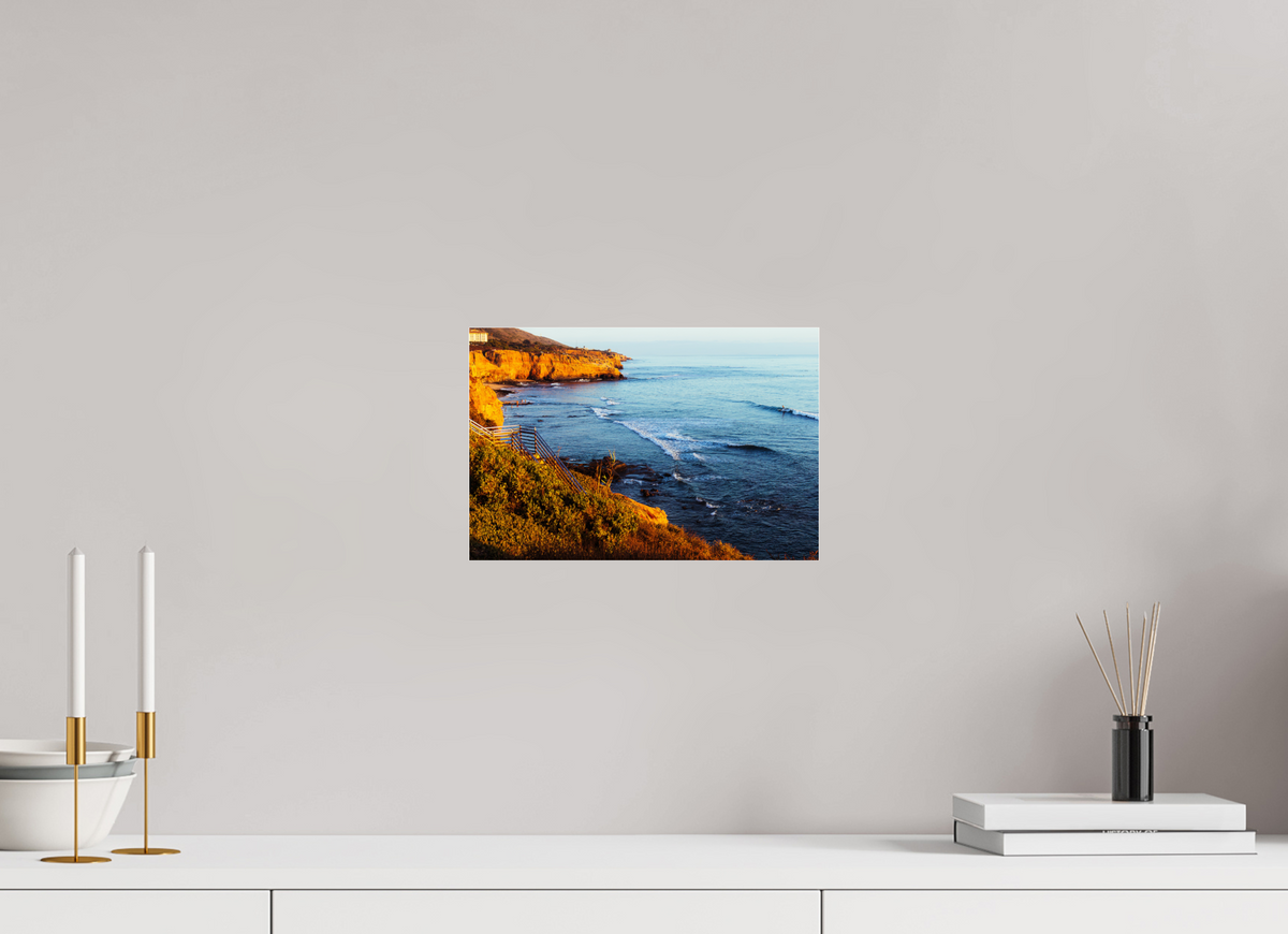 12 x 8″, Photo Print Under Acrylic Glass Cliffside