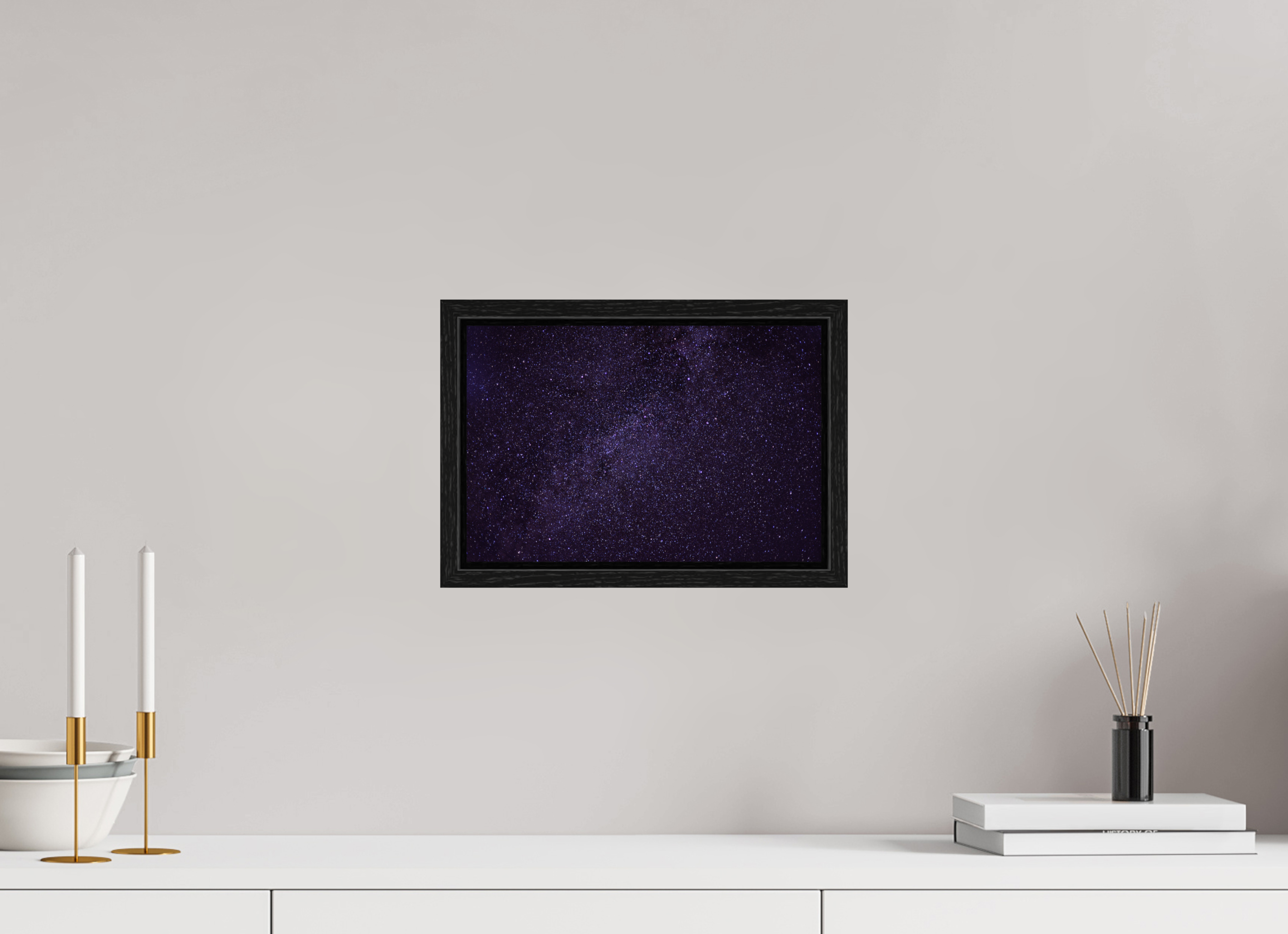 12 x 8″, Floater Frame StarScape