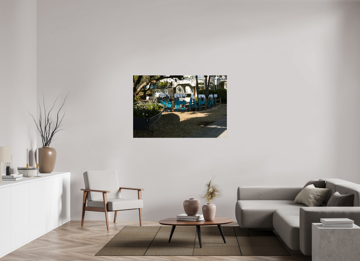 54 x 36″, Photo Print On Fuji Crystal DP II Seaport Sign