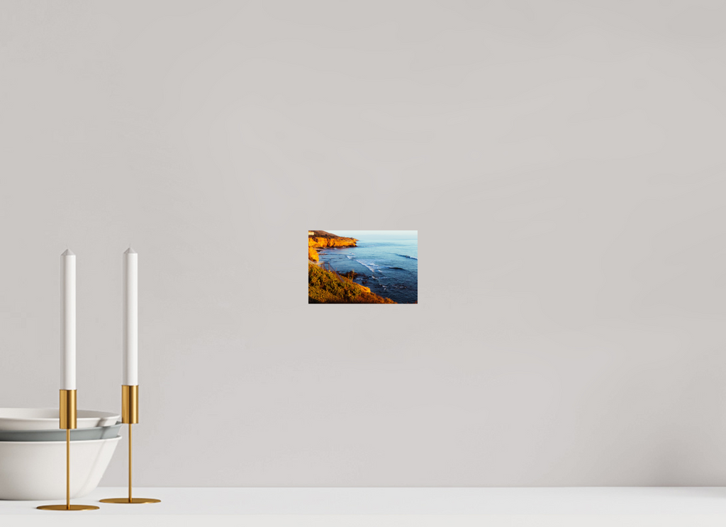 6 x 4″, Photo Print on Aluminum Backing Cliffside
