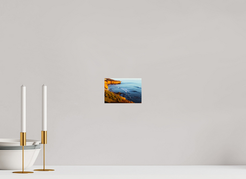 6 x 4″, Photo Print on Aluminum Backing Cliffside