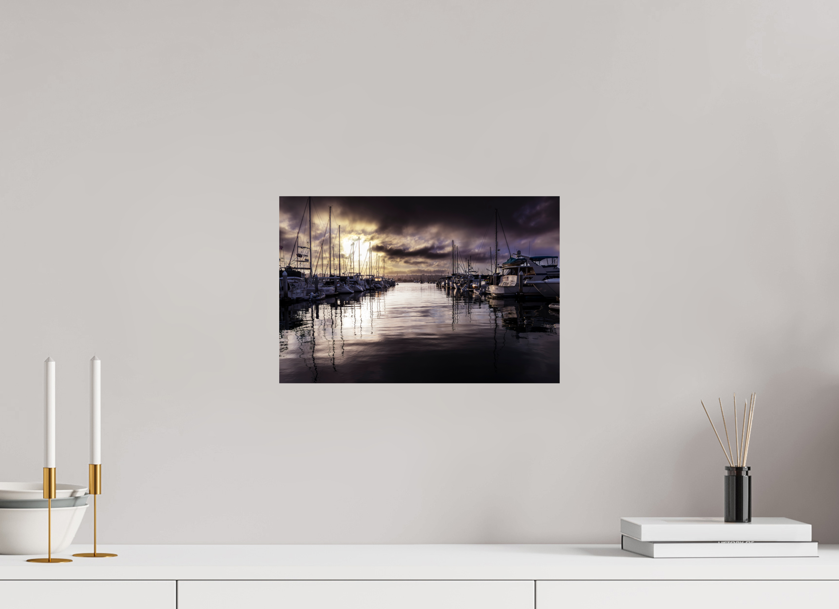 15 x 10″, Photo Print On Fuji Crystal DP II Eerie Harbor