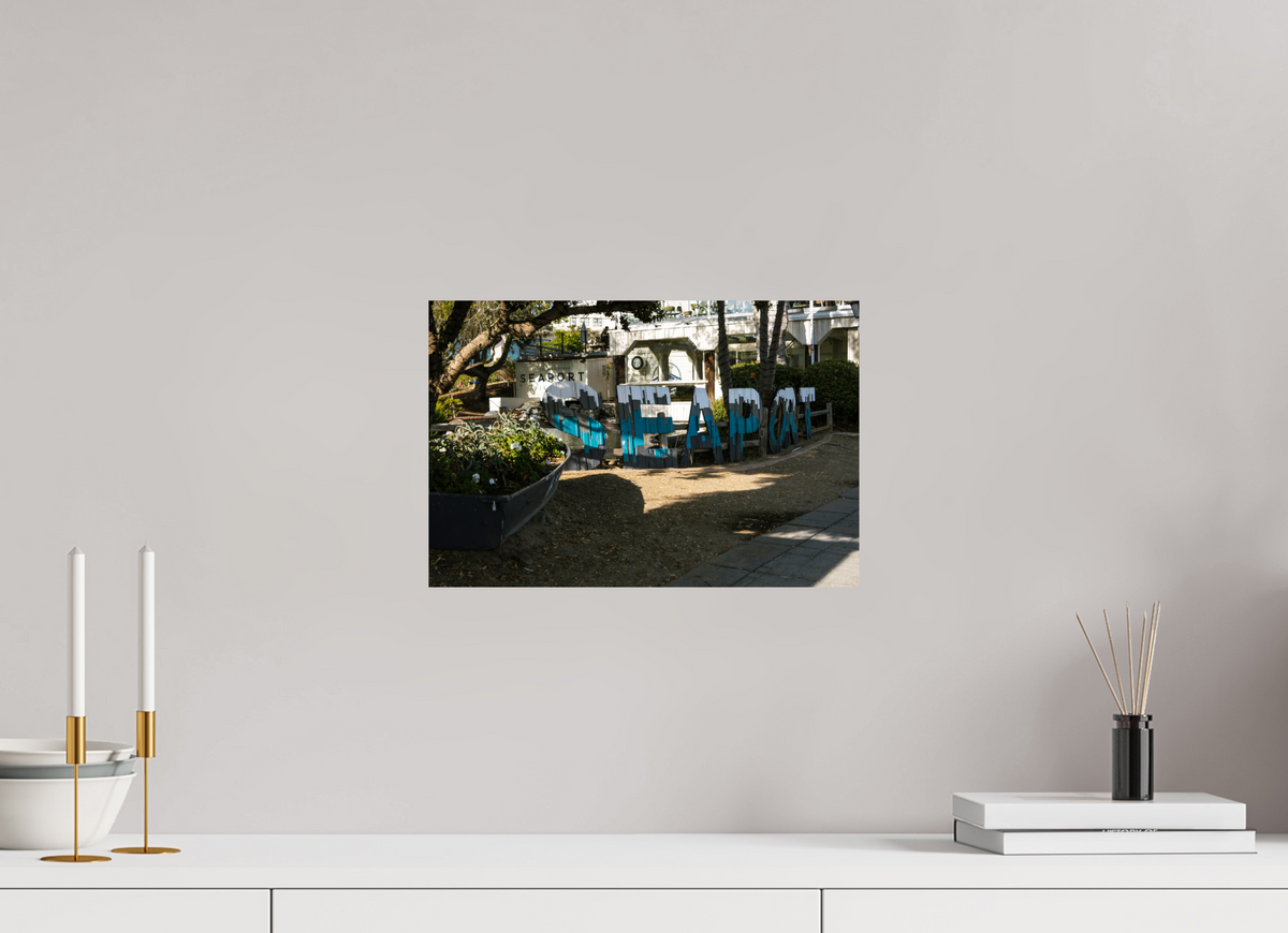 15 x 10″, Photo Print On Fuji Crystal DP II Seaport Sign