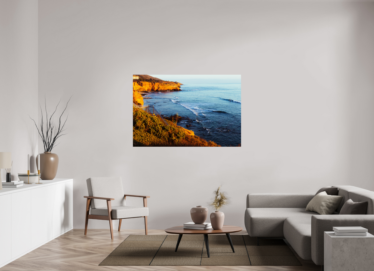 60 x 40″, Photo Print On Fuji Crystal DP II Cliffside