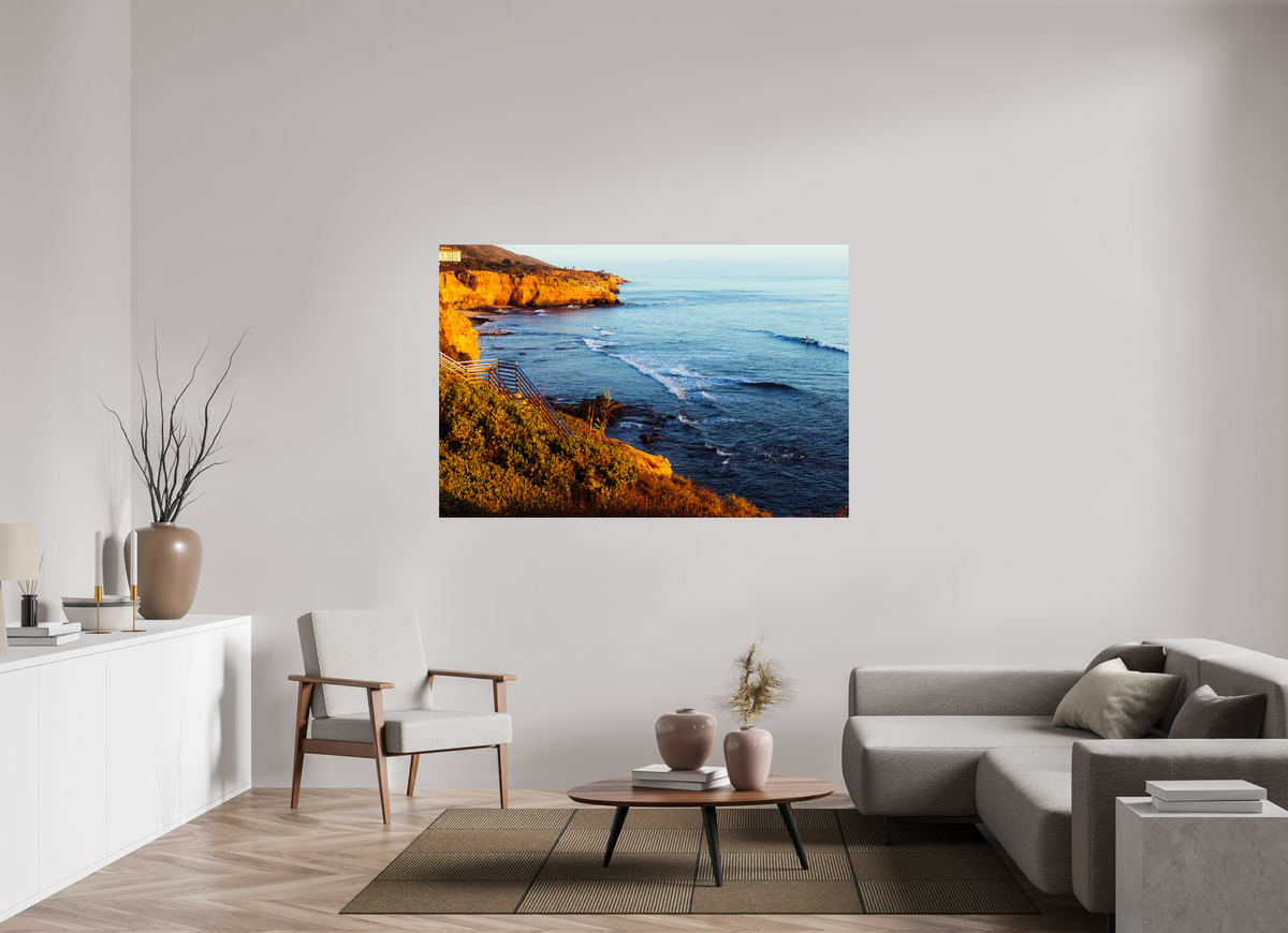 66 x 44″, Photo Print On Fuji Crystal DP II Cliffside