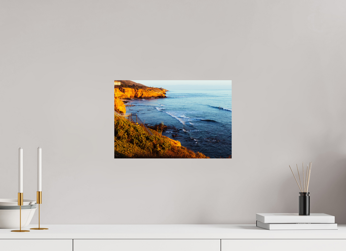 15 x 10″, Standard Metal Print Cliffside