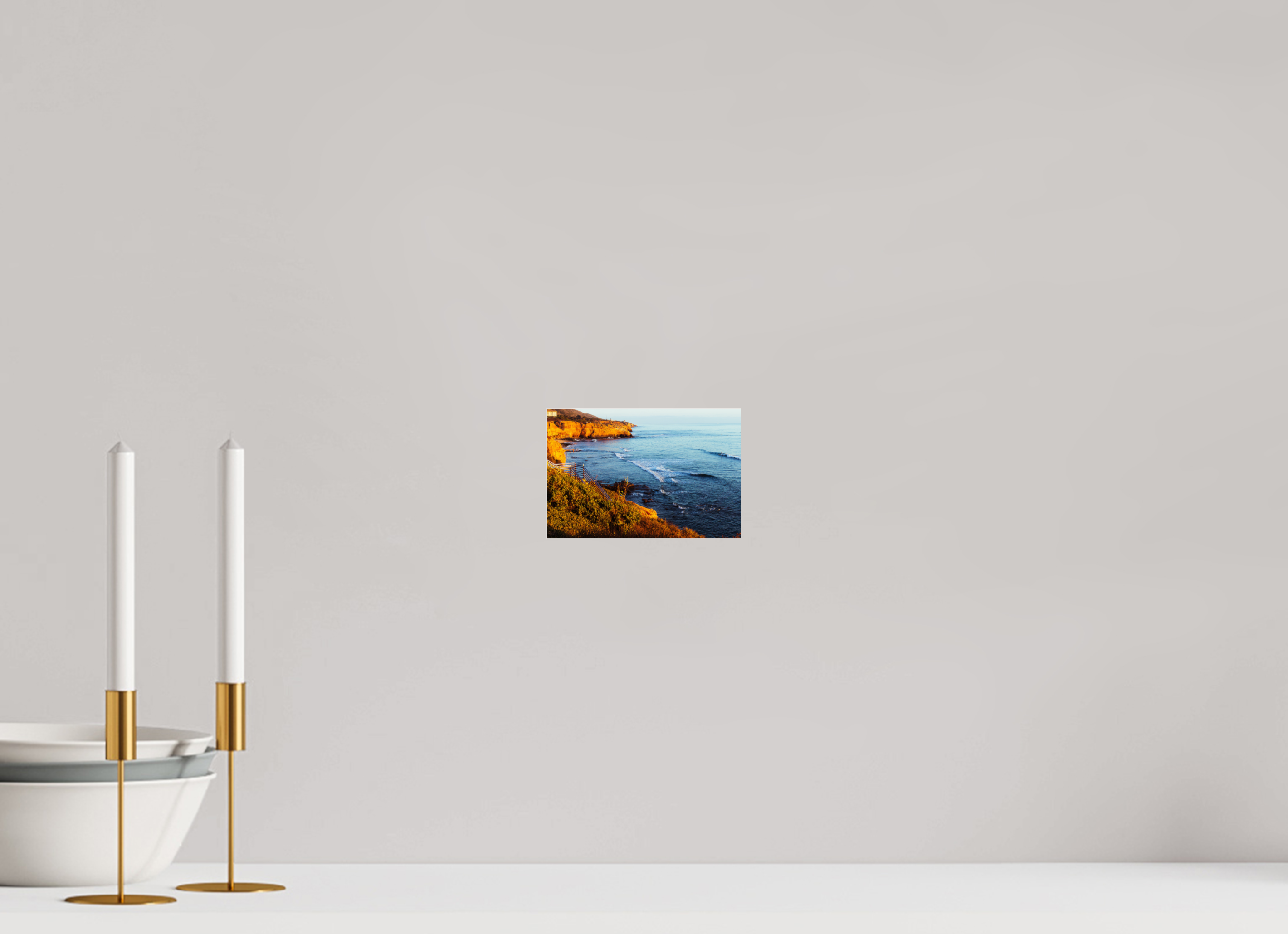 6 x 4″, Photo Print Under Acrylic Glass Cliffside
