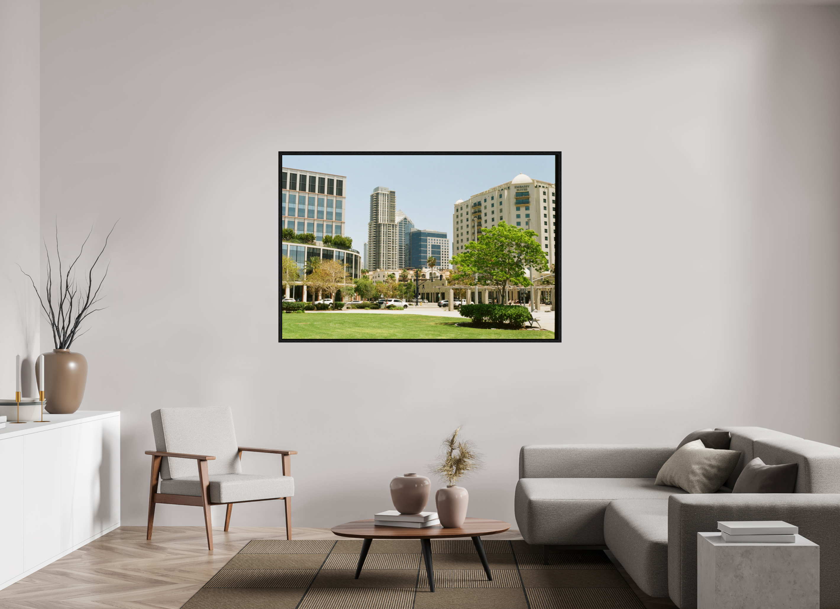66 x 44″, Floater Frame The Calm in the Storm