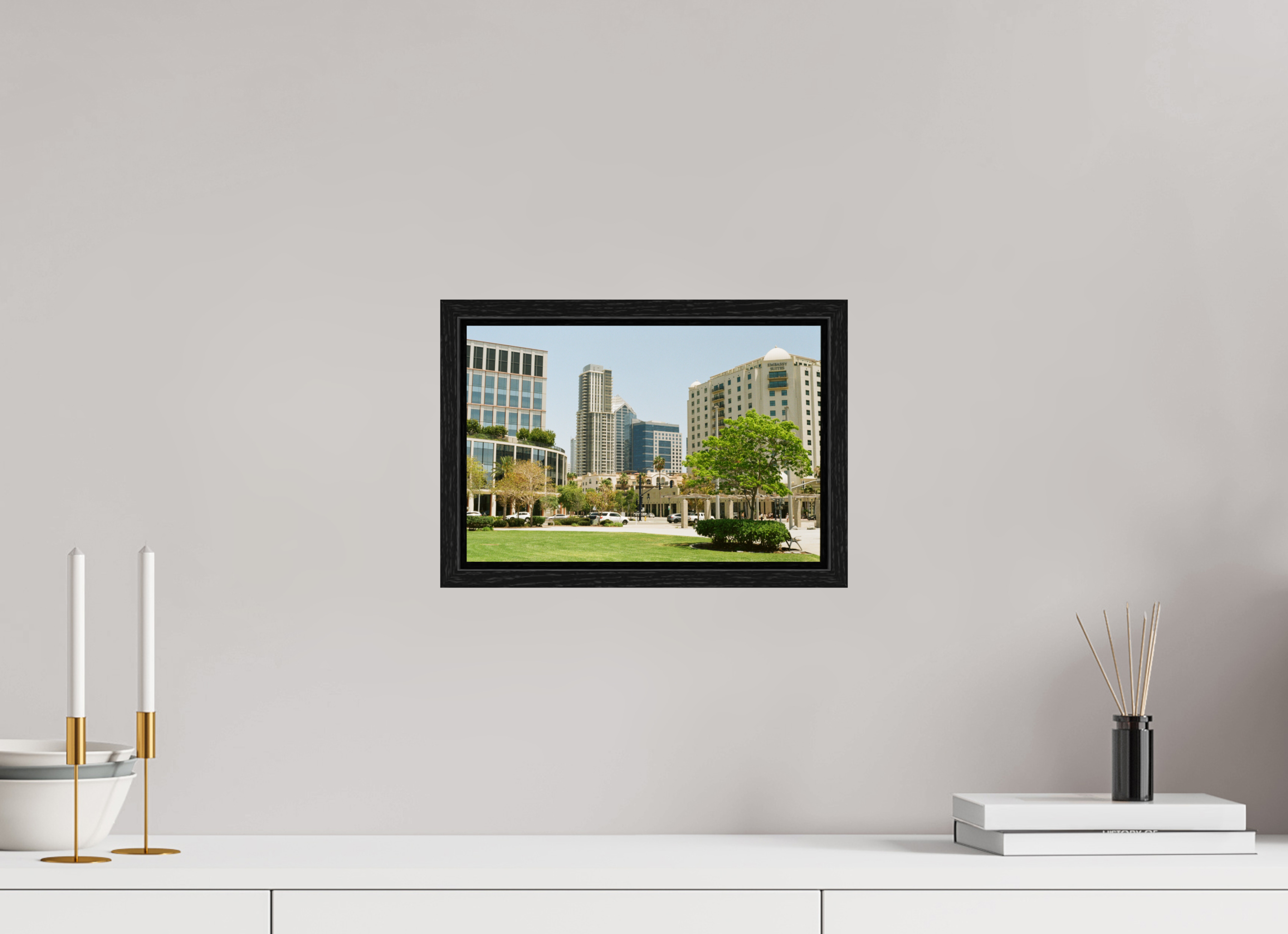 12 x 8″, Floater Frame The Calm in the Storm