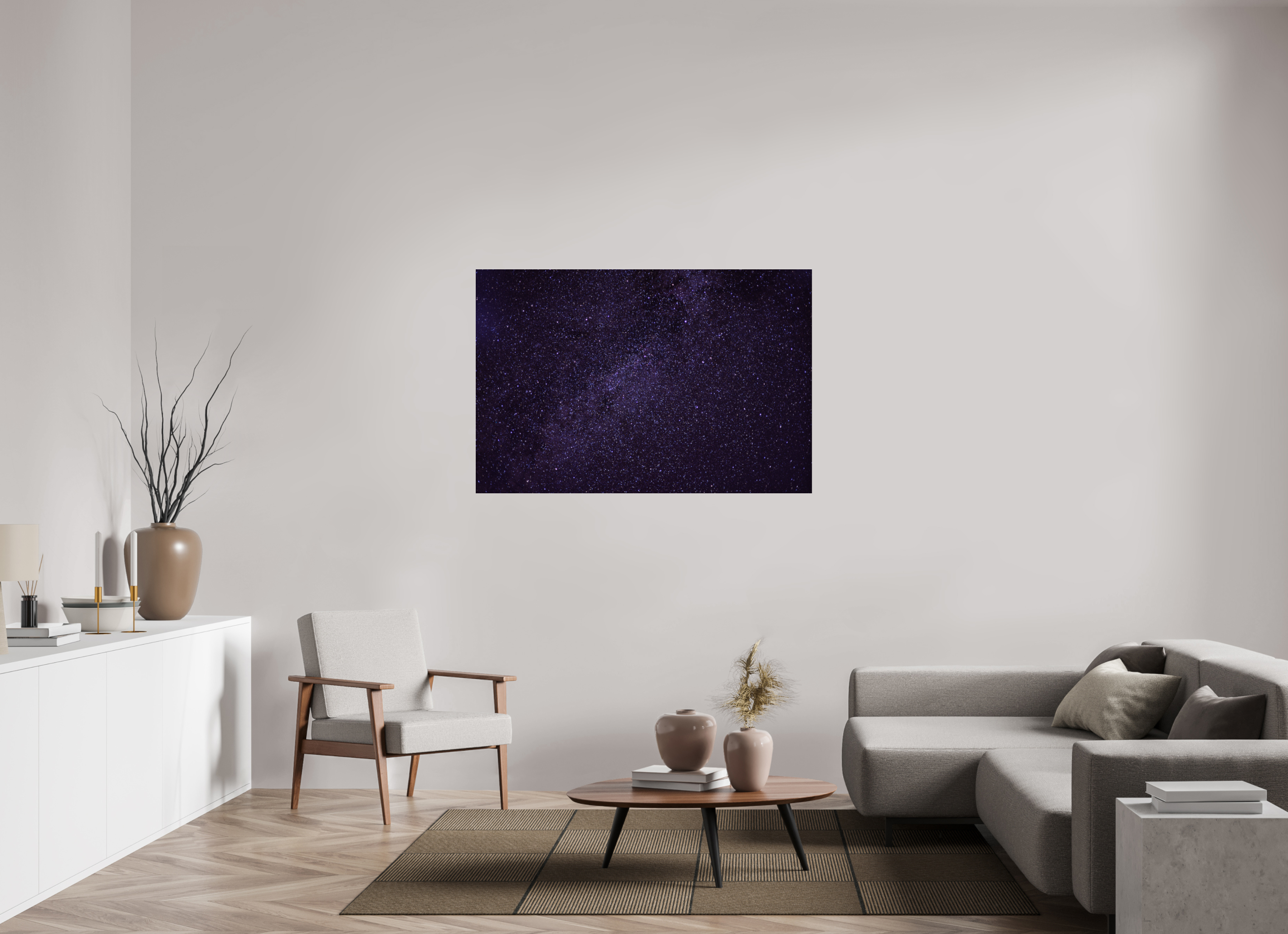 54 x 36″, Photo Print Under Acrylic Glass StarScape