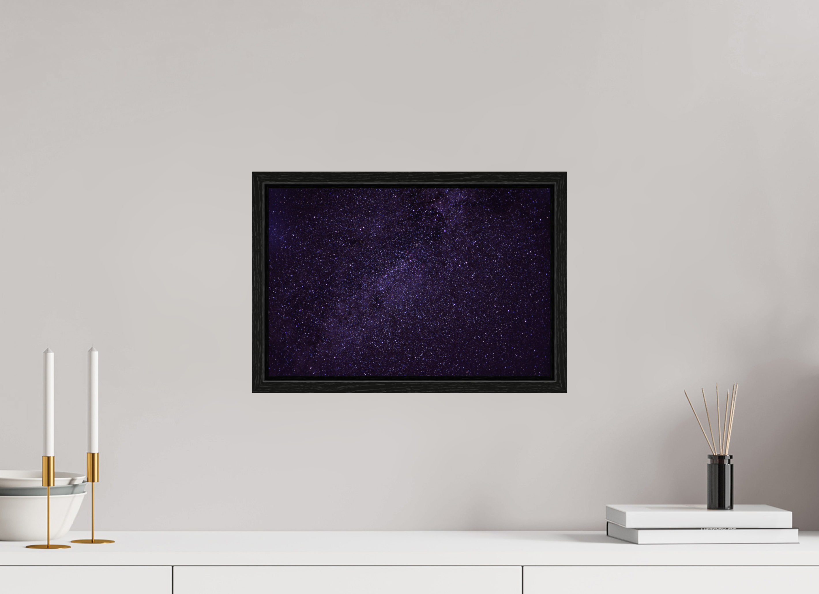 15 x 10″, Floater Frame StarScape