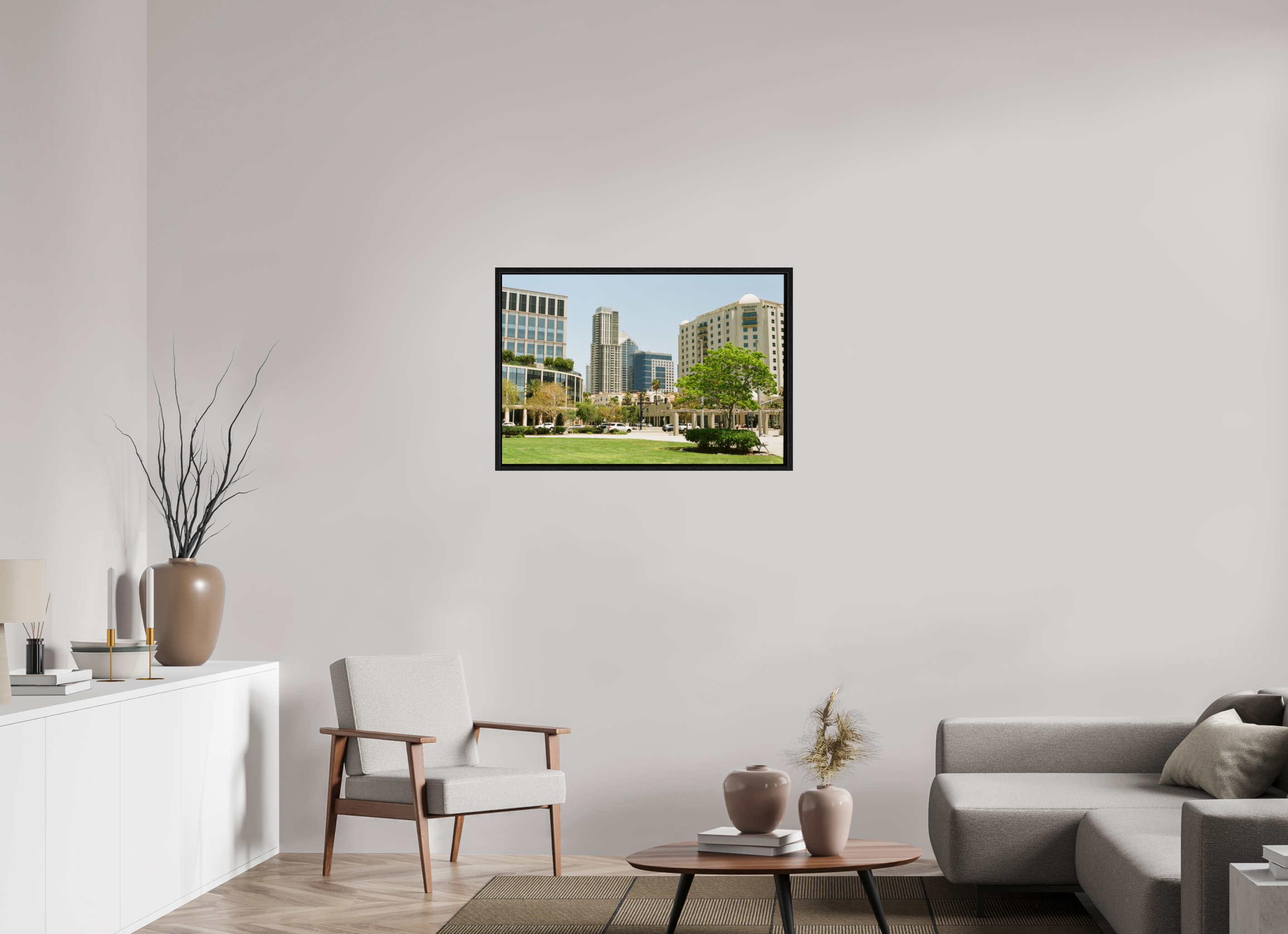 36 x 24″, Floater Frame The Calm in the Storm