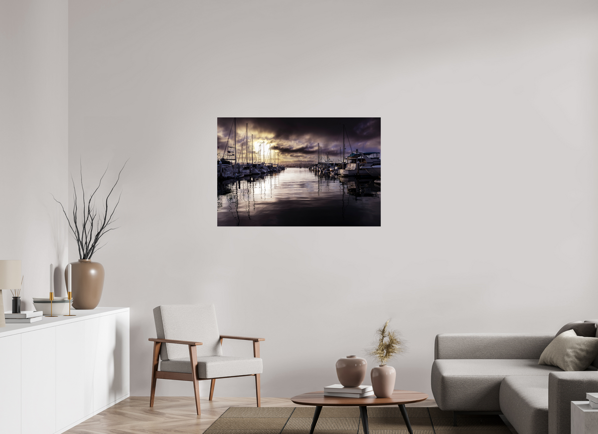 45 x 30″, Photo Print On Fuji Crystal DP II Eerie Harbor