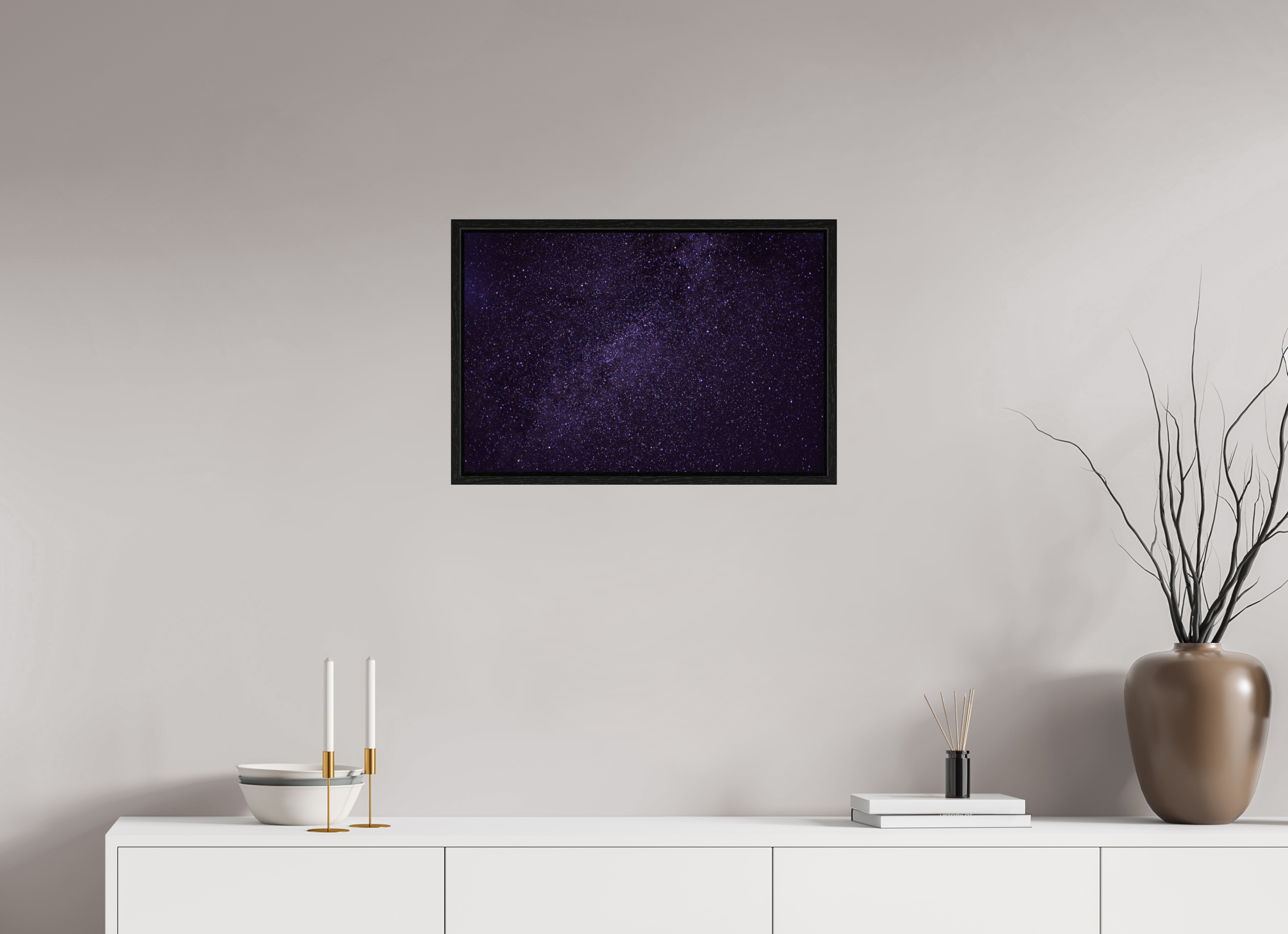 24 x 16″, Floater Frame StarScape