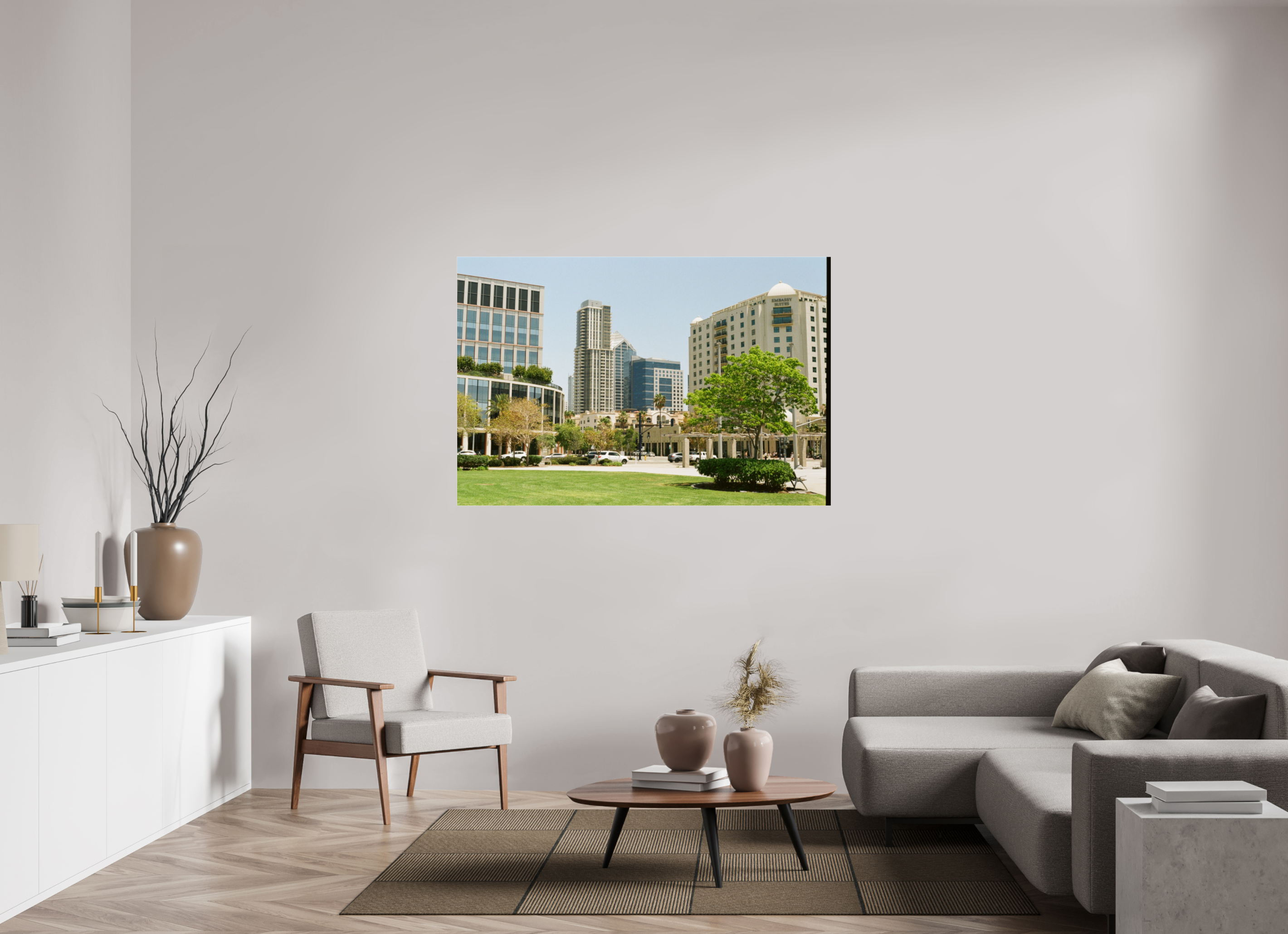 60 x 40″, Photo Print Under Acrylic Glass The Calm in the Storm