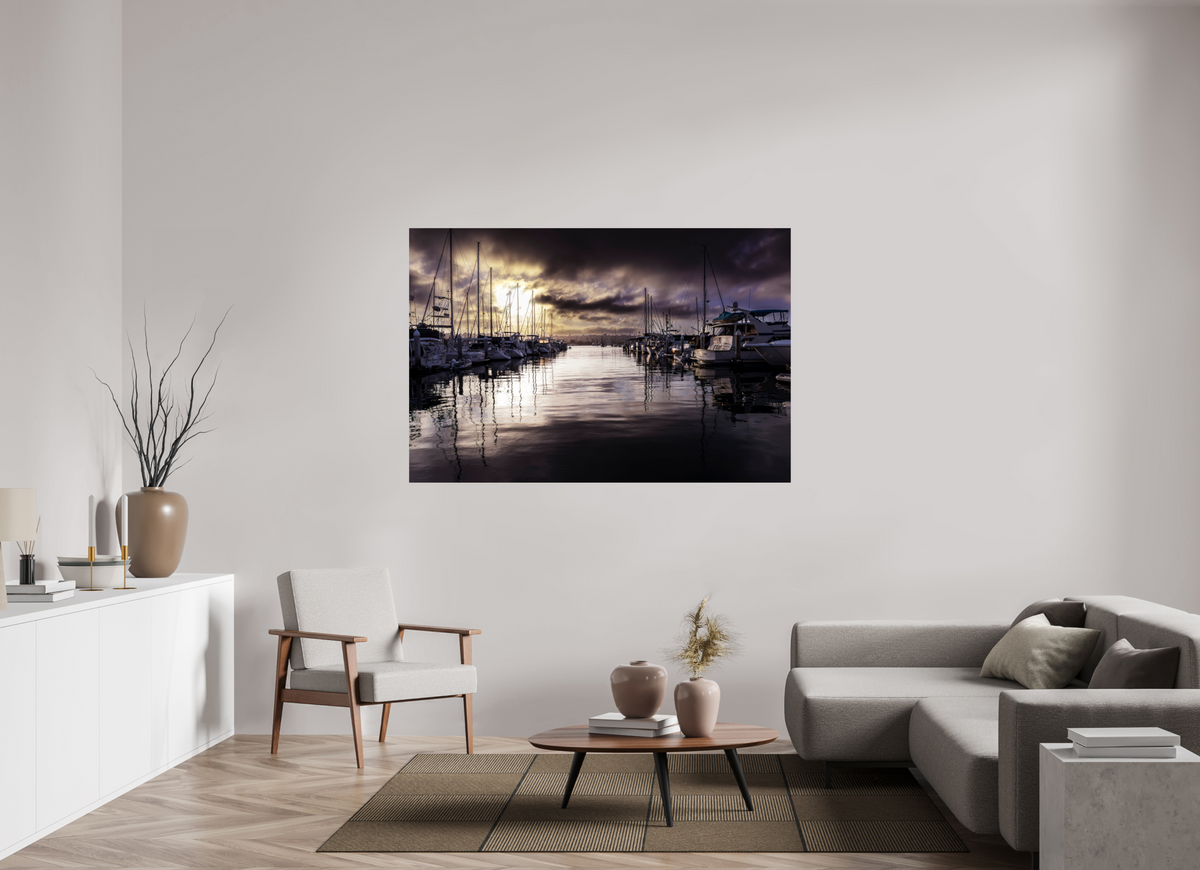 66 x 44″, Photo Print On Fuji Crystal DP II Eerie Harbor