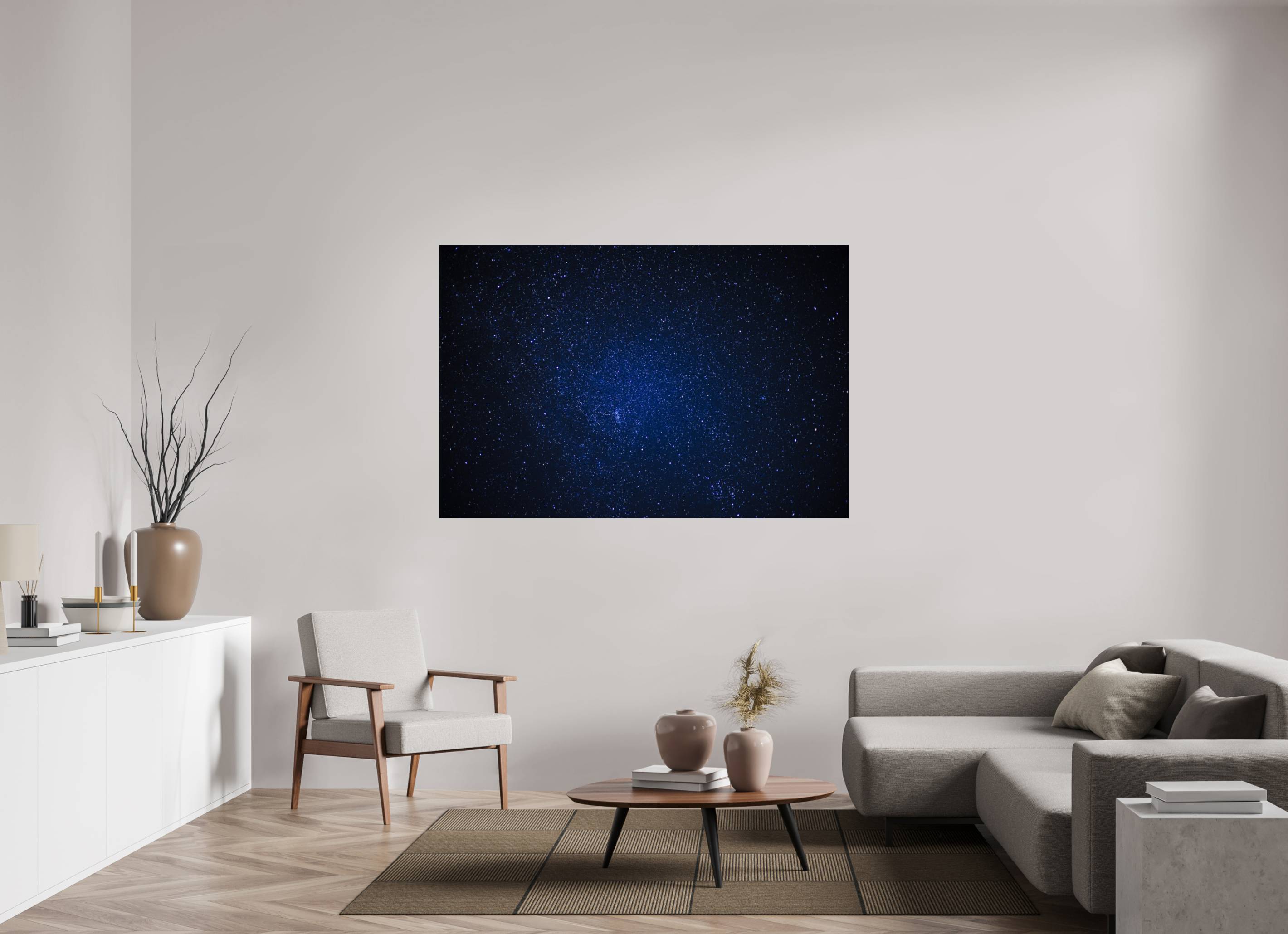 66 x 44″, Photo Print On Fuji Crystal DP II Mount Laguna Night Sky 24 July 2026