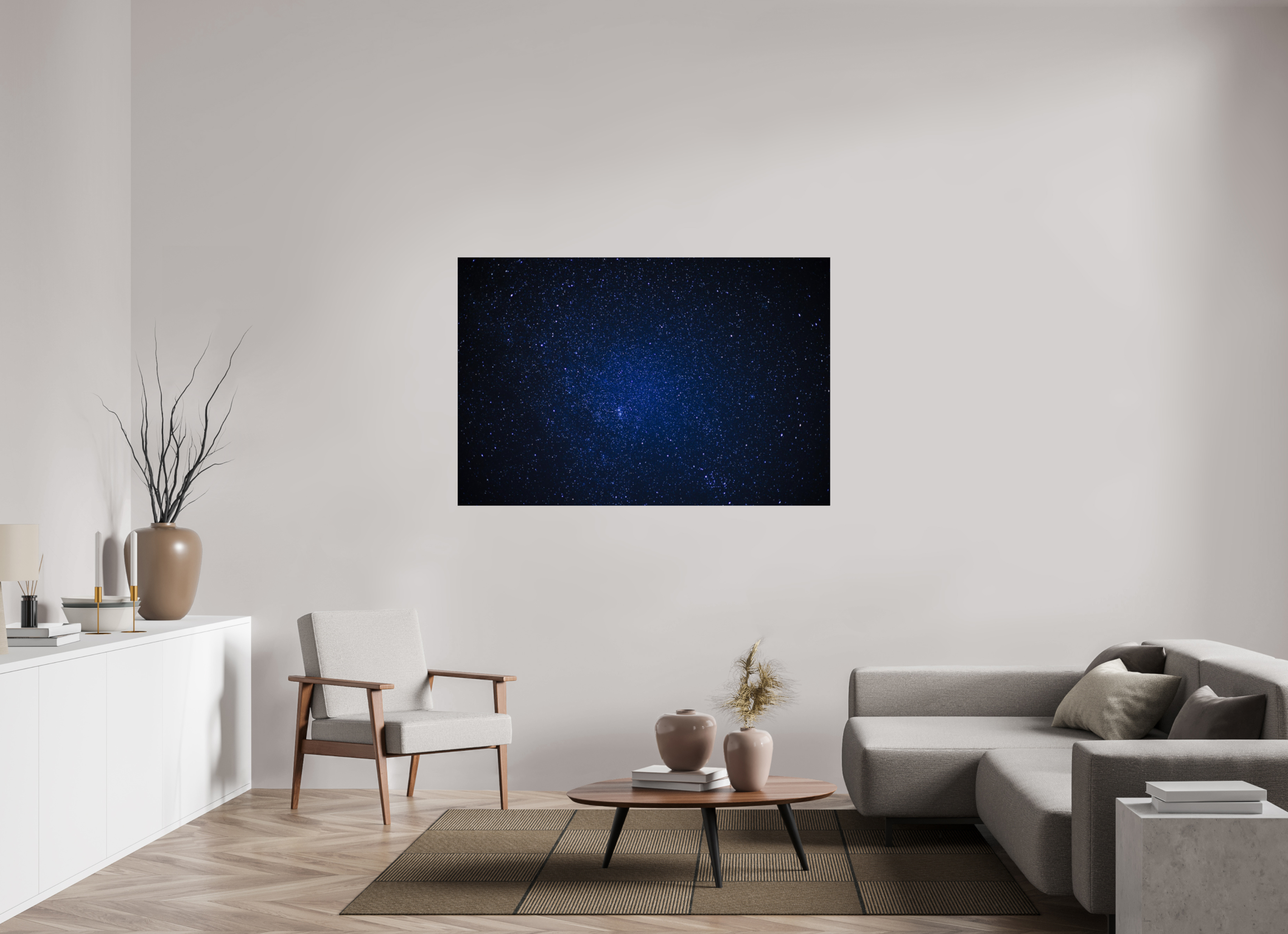 60 x 40″, Photo Print On Fuji Crystal DP II Mount Laguna Night Sky 24 July 2026