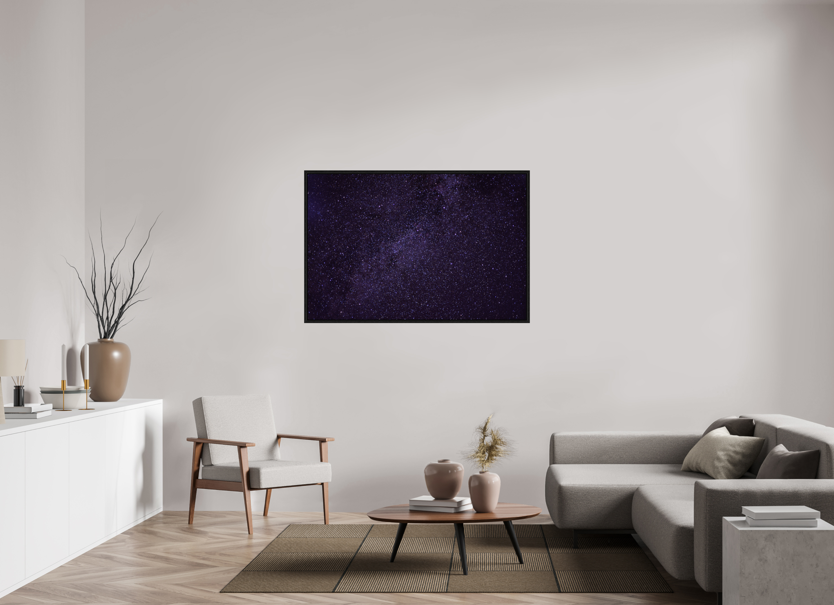 54 x 36″, Floater Frame StarScape