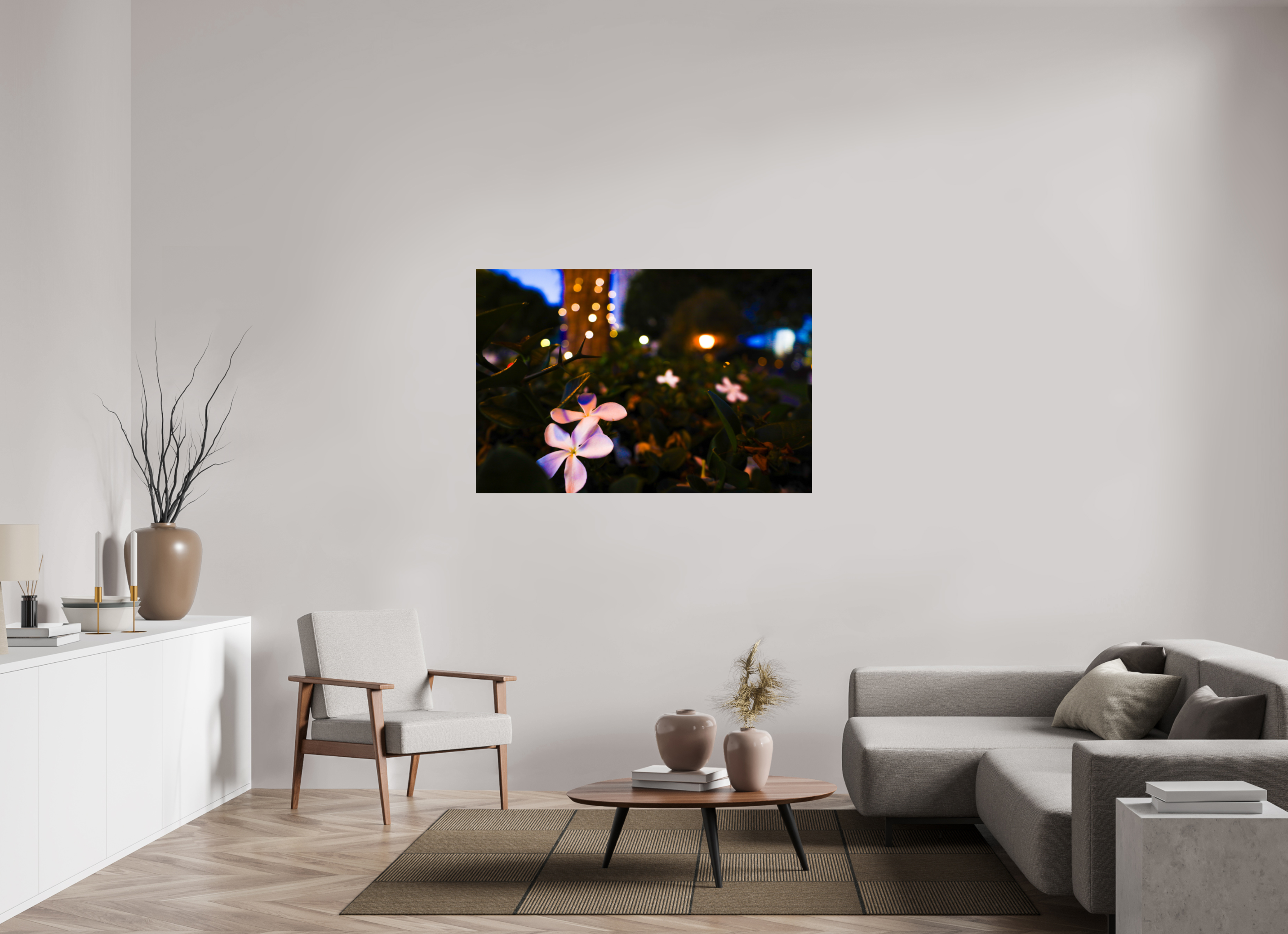 54 x 36″, Photo Print on Aluminum Backing Plumeria
