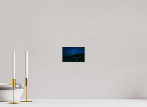 6 x 4″, Photo Print on Aluminum Backing Mount Laguna Night Scape